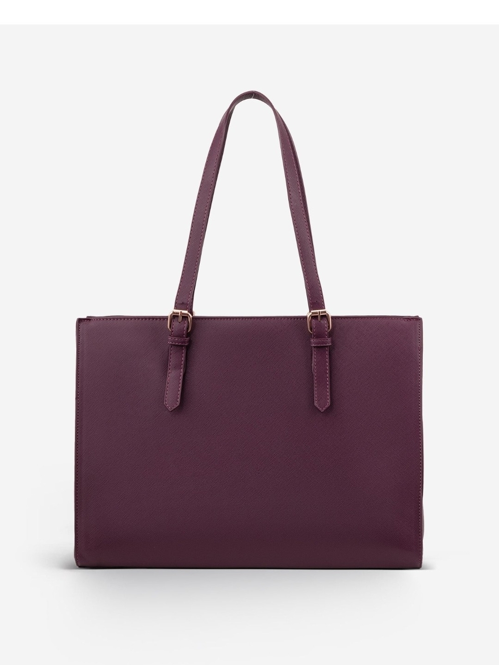 Lovevook Plum Structured Tote